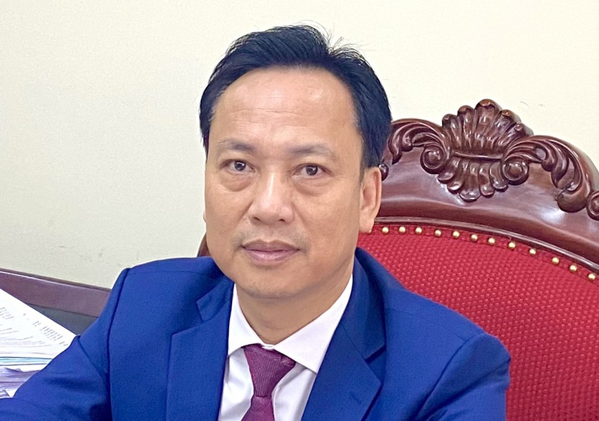 Phó Bí thư Thường trực Đảng uỷ Khối các Cơ quan trung ương Lại Xuân Lâm.