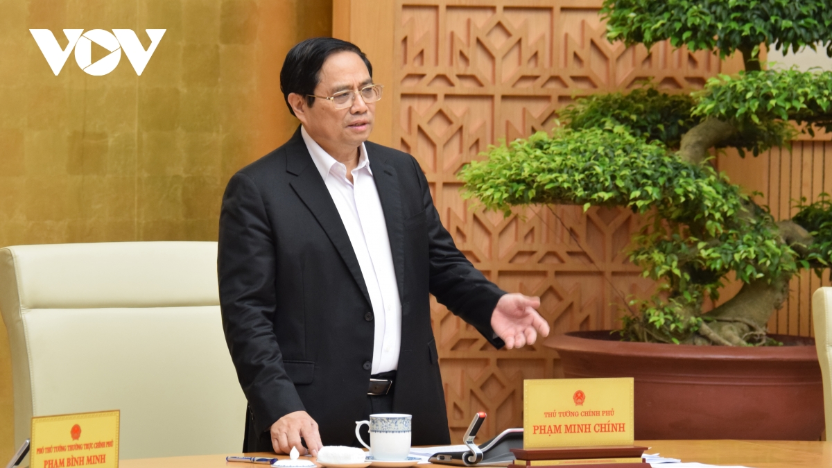 Thủ tướng Chính phủ Phạm Minh Chính chủ trì phiên họp Chính phủ chuyên đề về thực hiện chính sách, pháp luật về công tác quy hoạch kể từ khi Luật Quy hoạch có hiệu lực.