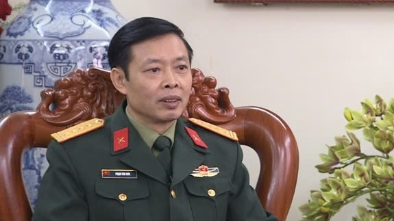 Đại tá, PGS.TS Phạm Văn Sơn, nguyên Quyền Viện Khoa học Xã hội và Nhân văn quân sự.