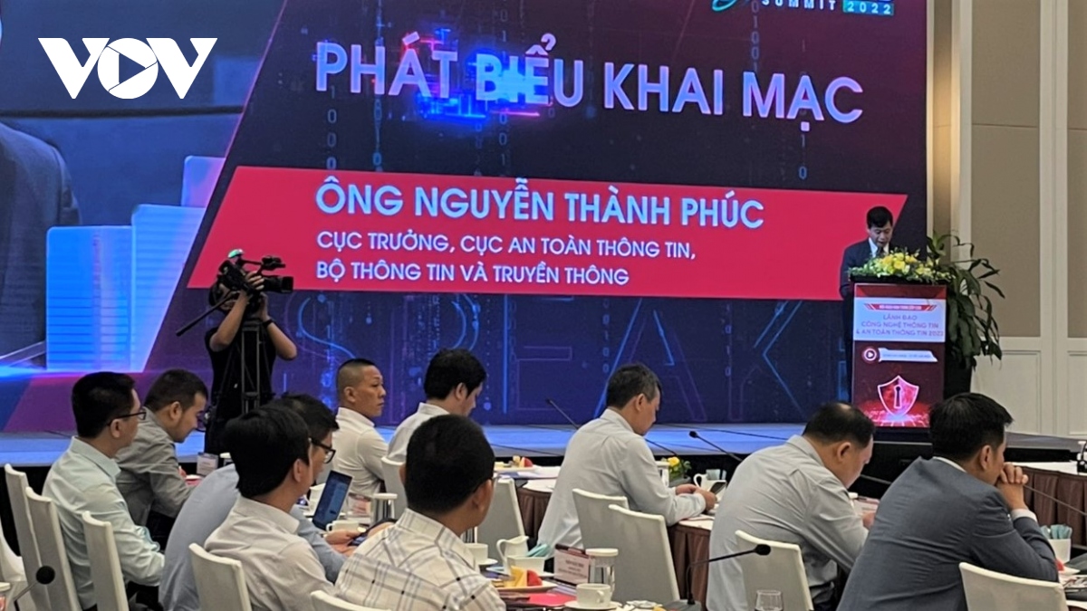 Hội nghị bàn tròn cấp cao lãnh đạo công nghệ thông tin và an toàn thông tin 2022 diễn ra ngày 8/9 tại Hà Nội.