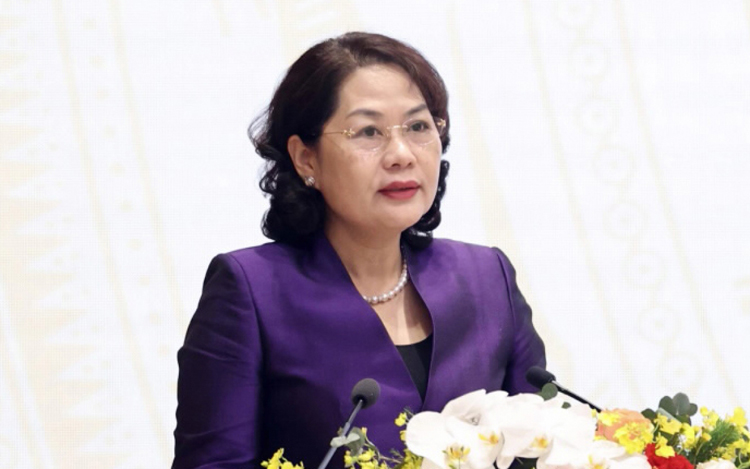 Thống đốc NHNN Nguyễn Thị Hồng (Ảnh: SBV)