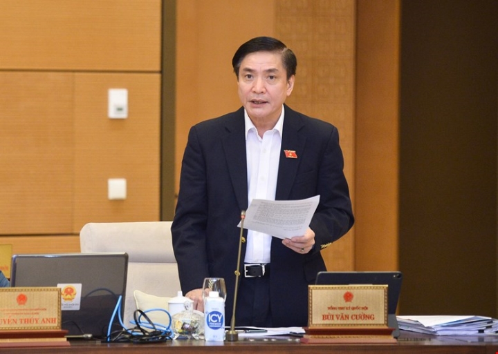 Ông Bùi Văn Cường, Tổng Thư ký Quốc hội.