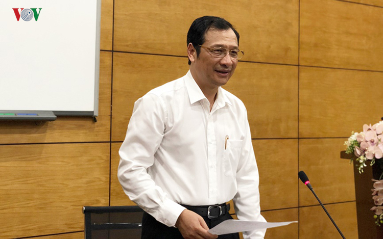 Ông Lê Hoài Nam, Phó Giám đốc Sở GD-ĐT TP HCM thông tin nhanh về ngày thi đầu tiên Kỳ thi Tuyển sinh lớp 10 năm 2019.