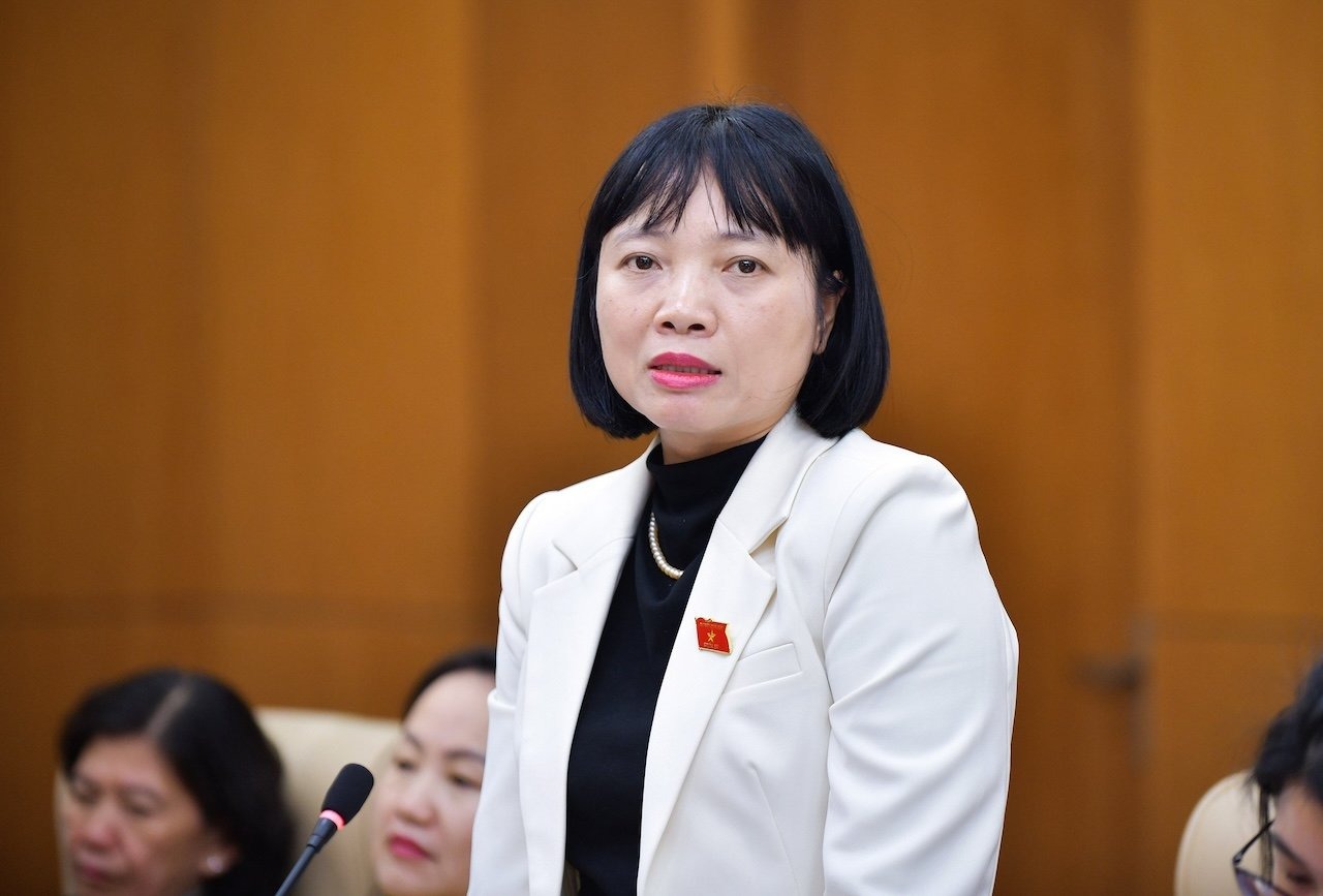 Bà Nguyễn Thị Việt Nga, Phó Trưởng đoàn chuyên trách Đoàn đại biểu Quốc hội tỉnh Hải Dương.