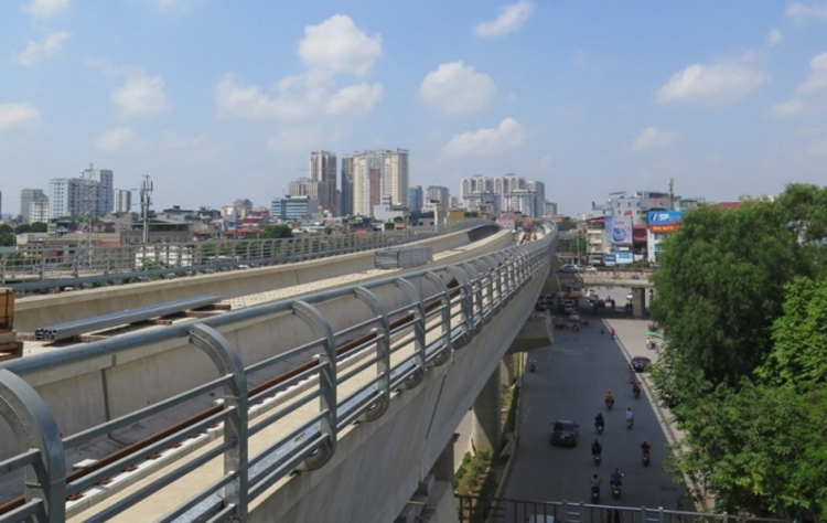 Đường sắt Nhổn - Ga Hà Nội mục tiêu dự án là khai thác trước đoạn trên cao vào tháng 4/2021 và toàn tuyến vào quý IV/2022.