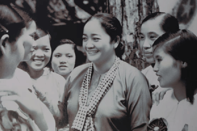 Nữ tướng Nguyễn Thị Định- một trong những người chỉ huy phong trào Đồng khởi Bến Tre 1960  (Ảnh tư liệu)