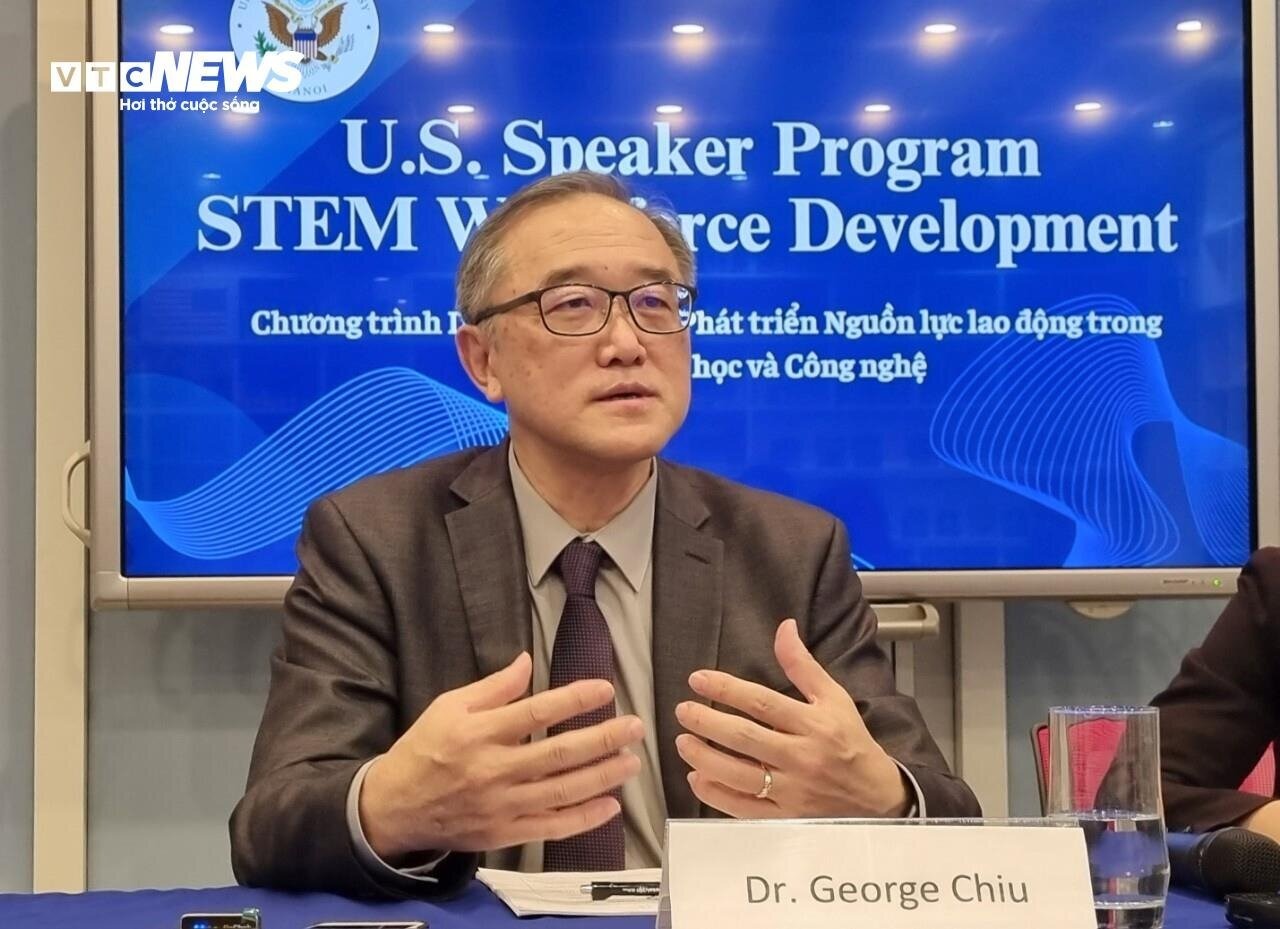 GS.TS George Chiu, Giáo sư kỹ thuật cơ khí tại Đại học Purdue, Mỹ.
