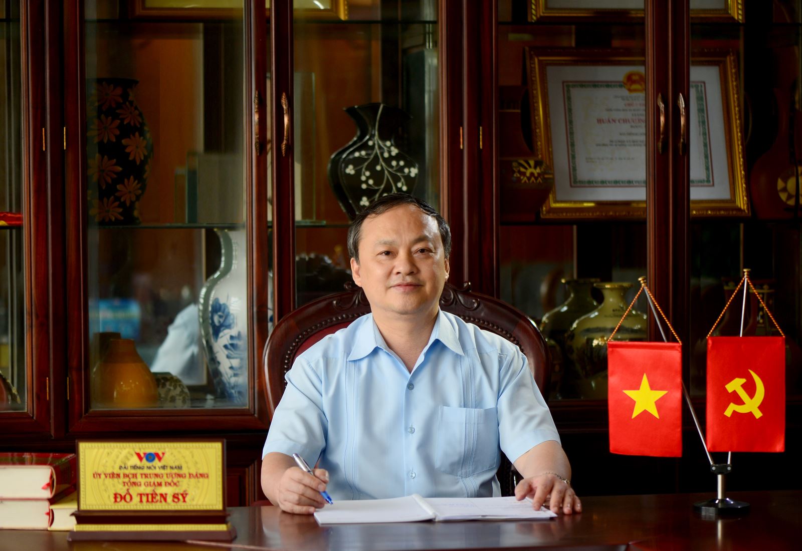 Ông Đỗ Tiến Sỹ, Ủy viên Ban Chấp hành Trung ương Đảng, Tổng Giám đốc Đài Tiếng nói Việt Nam, Đại biểu Quốc hội khóa XV.