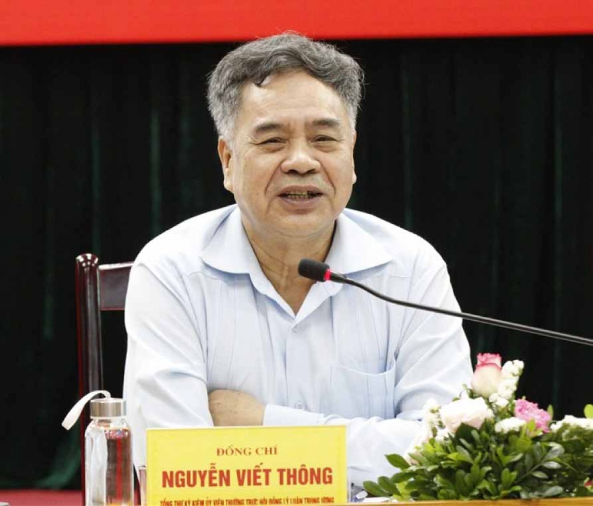 TS Nguyễn Viết Thông, nguyên Tổng thư ký, Hội đồng lý luận Trung ương.