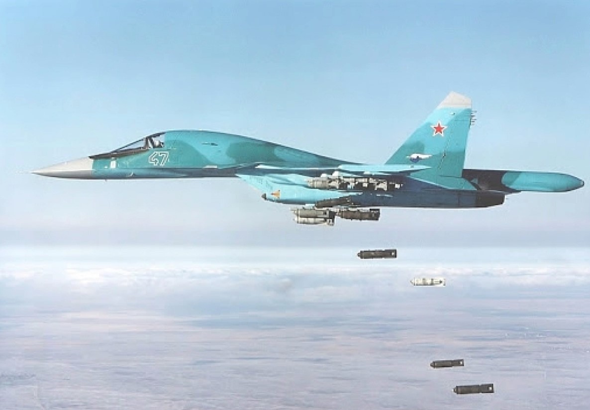 Tiêm kích Su-34 của Nga. Ảnh: APA