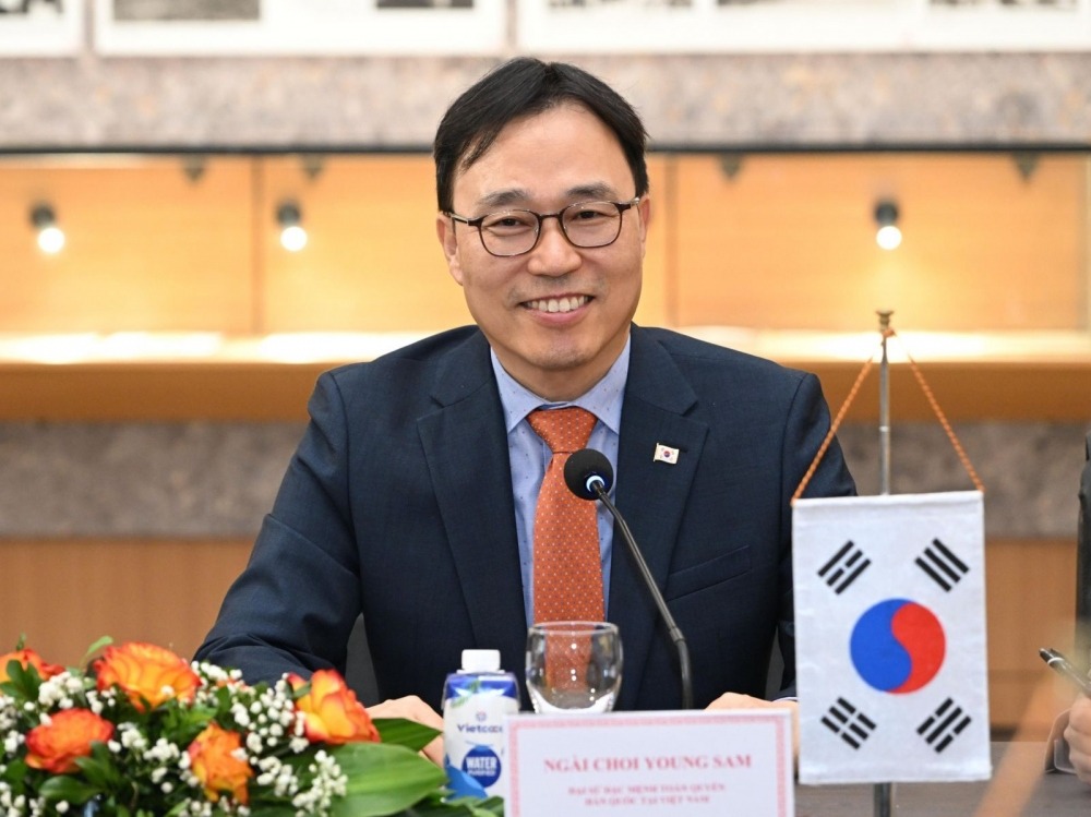 Ngài Choi Young Sam, Đại sứ Đặc mệnh toàn quyền Đại Hàn Dân Quốc tại Việt Nam.