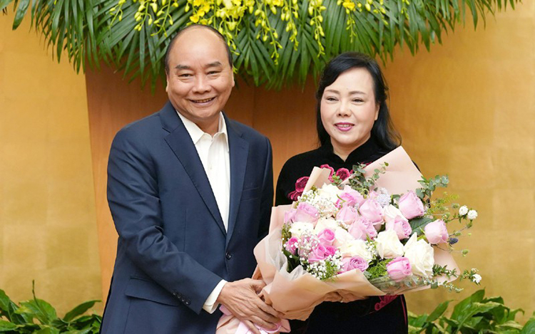 Bà Nguyễn Thị Kim Tiến khẳng định sẽ hoàn thành tốt nhiệm vụ mới được giao.