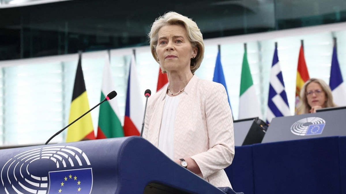 Chủ tịch Ủy ban Châu Âu Ursula von der Leyen.