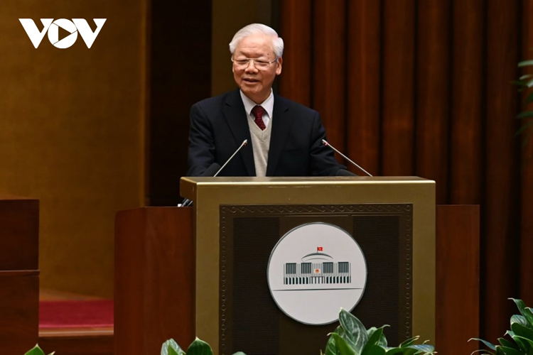Tổng Bí thư Nguyễn Phú Trọng phát biểu chỉ đạo tại Hội nghị văn hóa toàn quốc