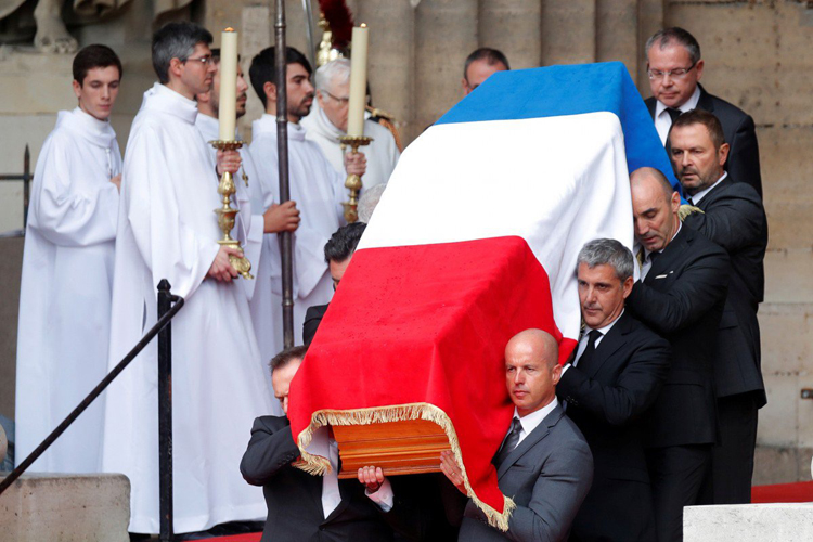 Quốc tang cựu Tổng thống Pháp Jacques Chirac.