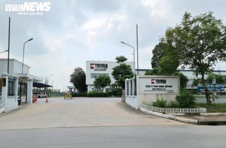 Trụ sở Công ty Tenma Việt Nam tại KCN Quế Võ, Bắc Ninh.