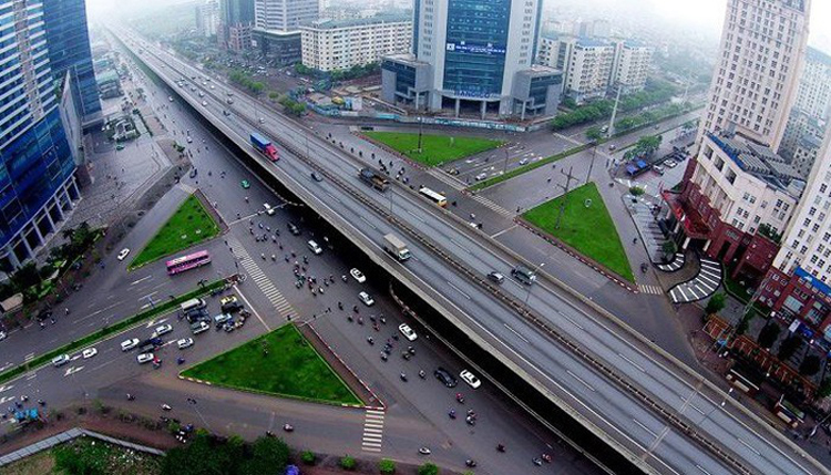 Hà Nội dự định thu phí đối với phương tiện vào nội đô thành phố từ đường Vành đai 3 trở vào.