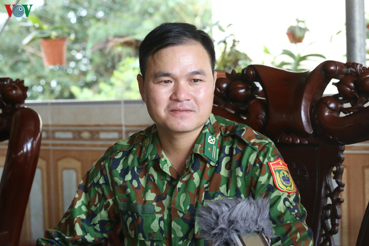 Thiếu tá Lục Chinh Đức, Phó Đồn trưởng Đồn Biên phòng Trà Cổ (Bộ đội Biên phòng tỉnh Quảng Ninh).