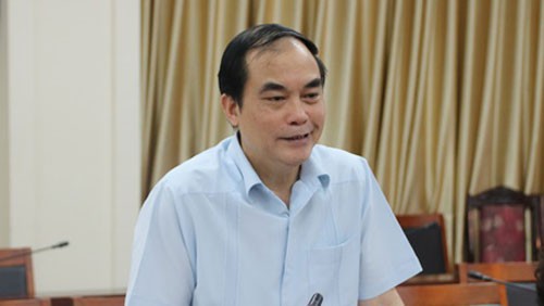 PGS.TS Vũ Văn Phúc - Phó Chủ tịch chuyên trách Hội đồng Khoa học các cơ quan Đảng Trung ương.