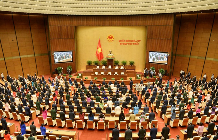 Kỳ họp thứ nhất Quốc hội khoá XV khai mạc ngày 20/7.