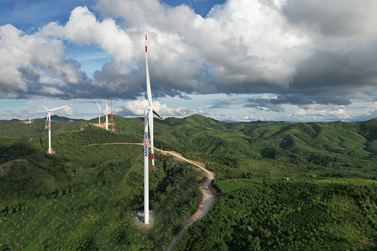 Điện gió nguồn năng lượng xanh sạch từ thiên nhiên.