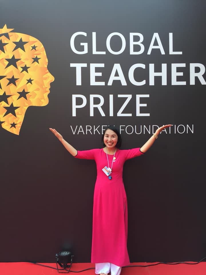 Cô giáo Trần Thị Thúy lọt top 50 giáo viên toàn cầu năm 2019.