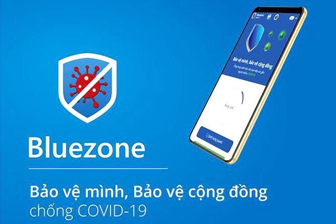 BlueZone - một ứng dụng được yêu cầu cài đặt để phòng chống dịch