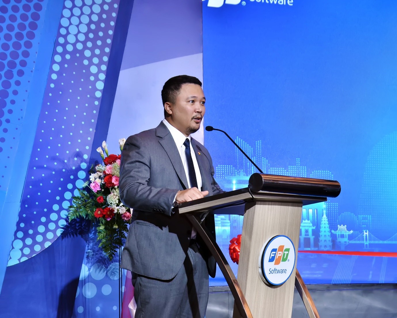 Phó Tổng giám đốc FPT Software Nguyễn Khải Hoàn tin tưởng cơ hội phát triển mạnh mẽ của công ty tại Indonesia cũng như khu vực Đông Nam Á.