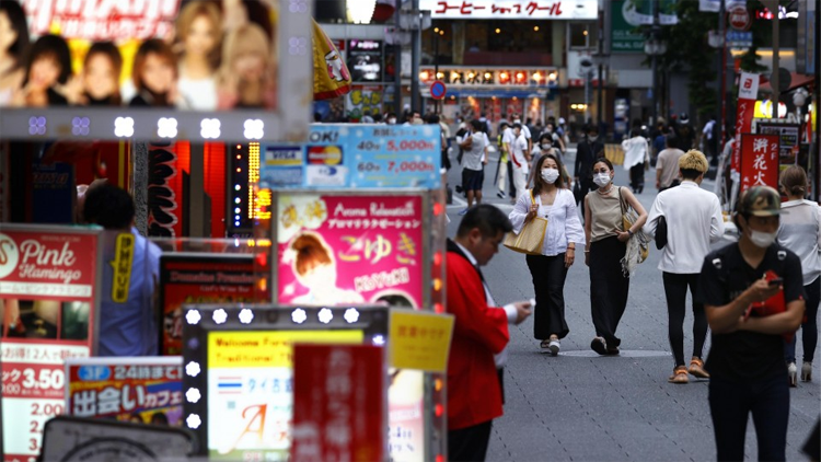 Tokyo ghi nhận hơn 400 ca nhiễm virus SARS-CoV-2 mới trong ngày. (Ảnh: Kyodo News)