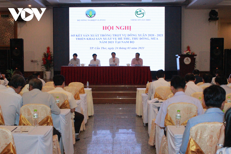 Hội nghị sơ kết sản xuất cây trồng vụ Đông Xuân 2020 - 2021.