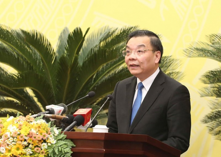 Chủ tịch UBND TP Hà Nội - Chu Ngọc Anh.