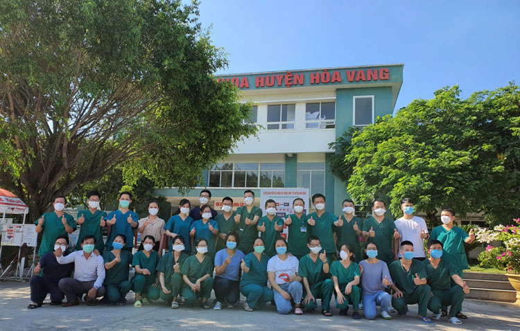 Trung tâm y tế Hòa Vang hoàn thành tốt nhiệm vụ điều trị bệnh nhân Covid-19 cuối năm ngoái.