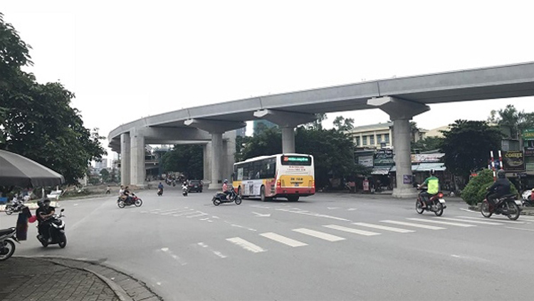 Tuyến đường sắt Nhổn- Ga Hà Nội.