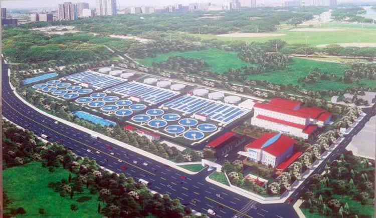 Nhà máy xử lý nước thải Yên Xá (thôn Yên Xá, huyện Thanh Trì, Hà Nội) có công suất 270.000 m3/ngày đêm, thuộc dự án hệ thống xử lý nước thải Yên Xá TP. Hà Nội.