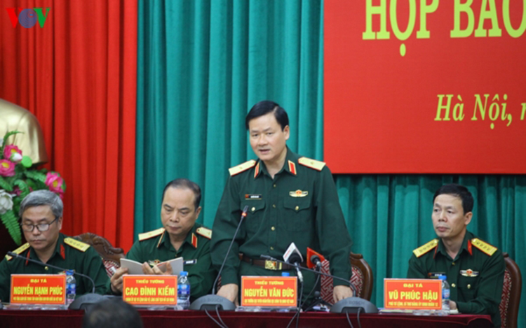 Thiếu tướng Nguyễn Văn Đức - Cục trưởng Cục Tuyên huấn, Bộ Quốc phòng. (Ảnh: Trọng Phú)