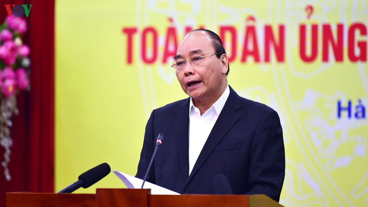 Thủ tướng Nguyễn Xuân Phúc dự lễ phát động.