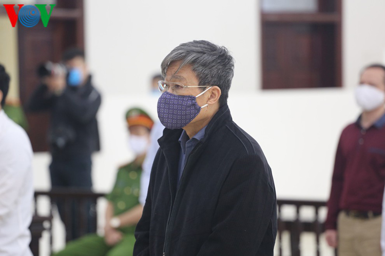 Bị cáo Nguyễn Bắc Son tại phiên tòa phúc thẩm. (Ảnh: Trọng Phú)