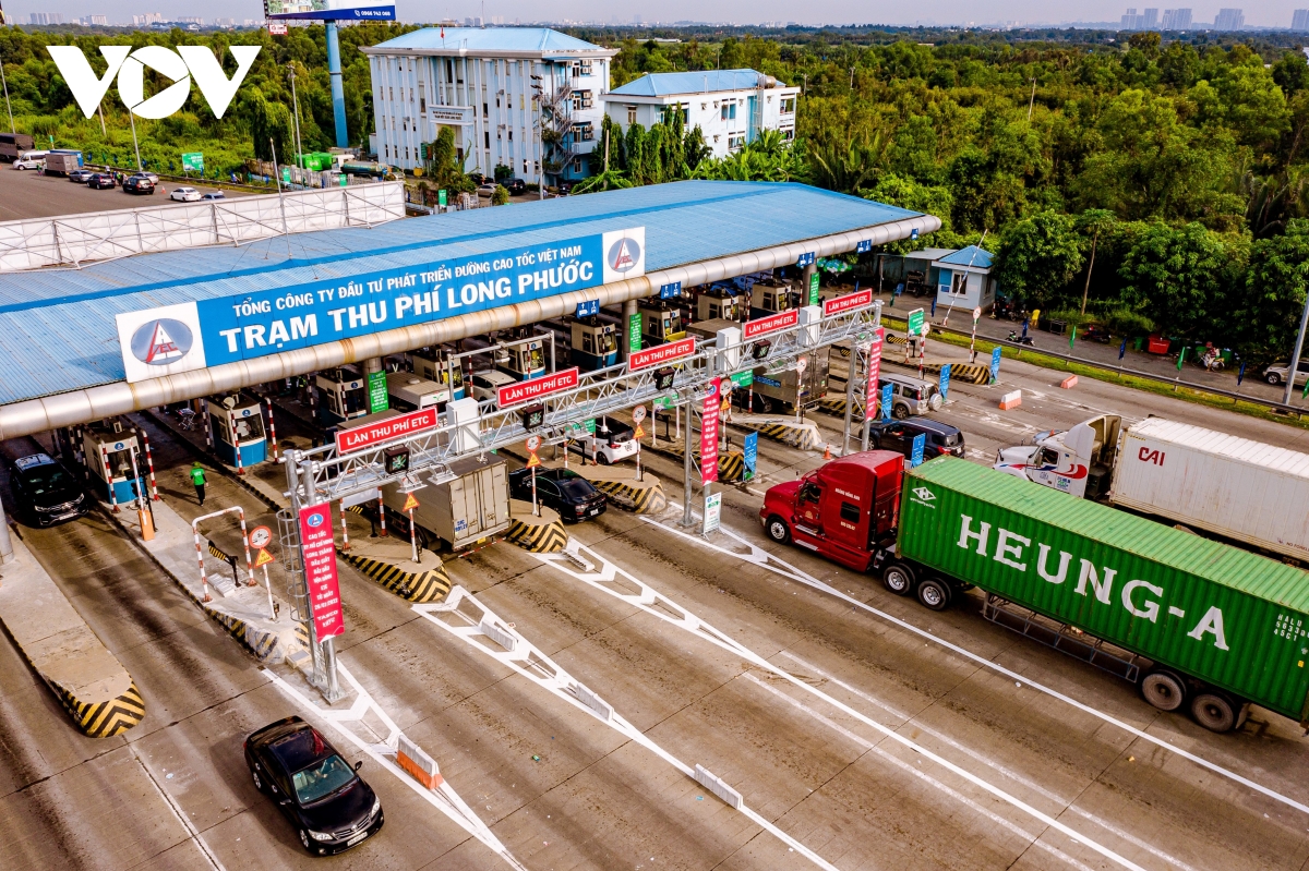 Trạm thu phí cao tốc TP.HCM - Long Thành - Dầu Giây triển khai thu phí không dừng từ 26/7.