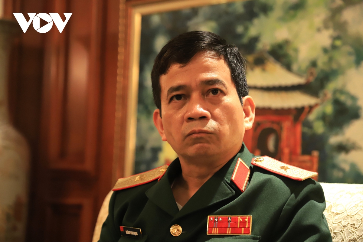 Thiếu tướng Hoàng Kim Phụng, Cục trưởng Cục Gìn giữ hòa bình Việt Nam.