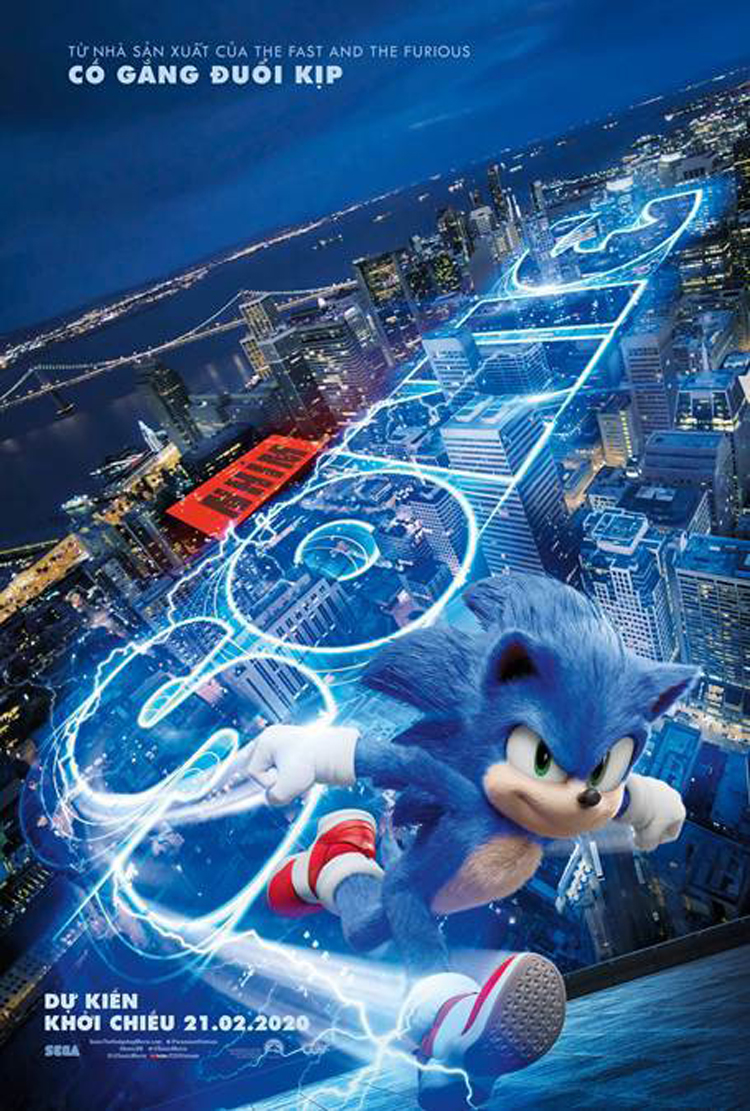 Sau nhiều năm ấp ủ, lần đầu tiên nhân vật huyền thoại Sonic của hãng game SEGA được đưa lên màn ảnh.