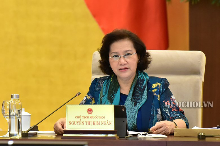 Chủ tịch Quốc hội Nguyễn Thị Kim Ngân.