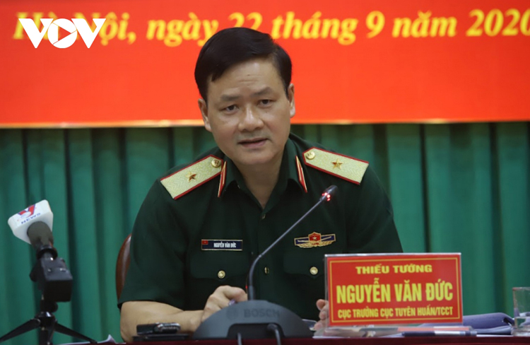 Thiếu tướng Nguyễn Văn Đức, Cục trưởng Cục Tuyên huấn, Tổng cục Chính trị, Bộ Quốc phòng.