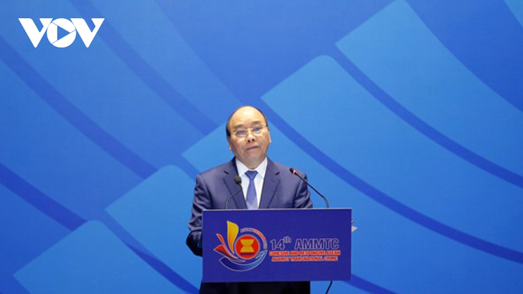 Thủ tướng Nguyễn Xuân Phúc phát biểu chào mừng hội nghị AMMTC14.