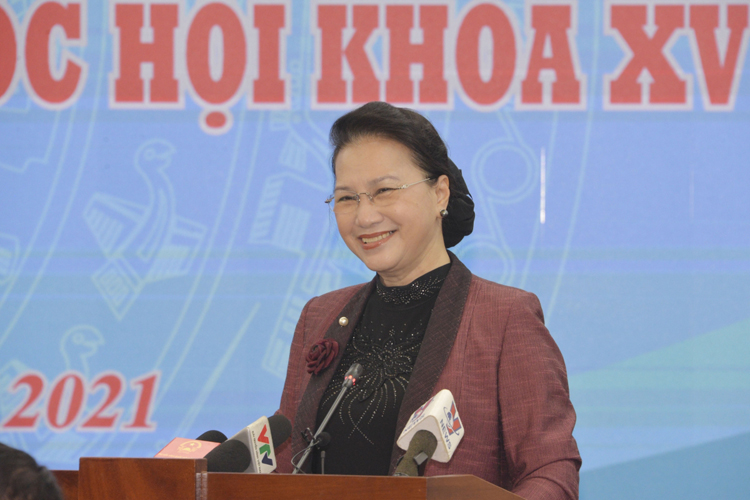 Chủ tịch Quốc hội Nguyễn Thị Kim Ngân. Ảnh: Lê Tuyết