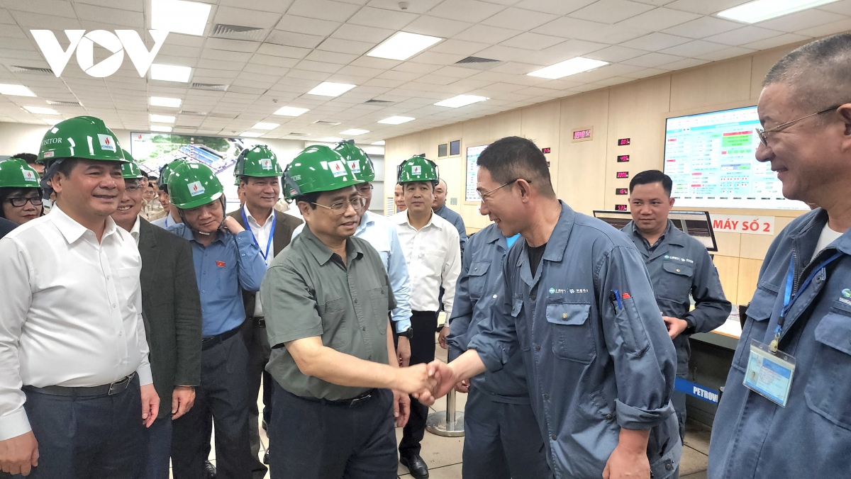 Thủ tướng Phạm Minh Chính dự Lễ khánh thành Nhà máy nhiệt điện Thái Bình 2.
