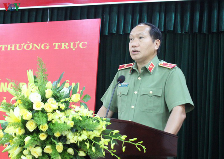 Ông Đàm Thanh Thế, Chánh VP Thường trực Ban Chỉ đạo 389 Quốc gia.