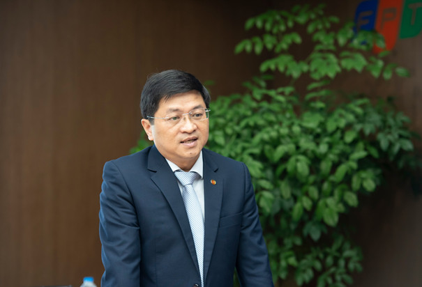 Phó Giáo sư, Tiến sĩ Lê Hiếu Giang – Phó Hiệu trưởng phụ trách HCMUTE mong muốn hợp tác lâu dài cùng FPT.