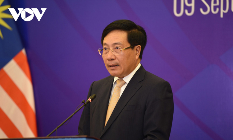 Phó Thủ tướng, Bộ trưởng ngoại giao Phạm Bình Minh phát biểu khai mạc Hội nghị AMM 53.