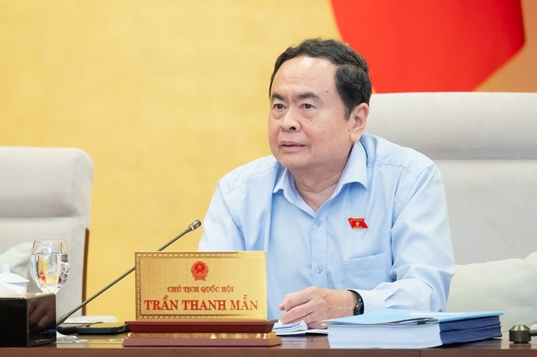 Chủ tịch Quốc hội Trần Thanh Mẫn.