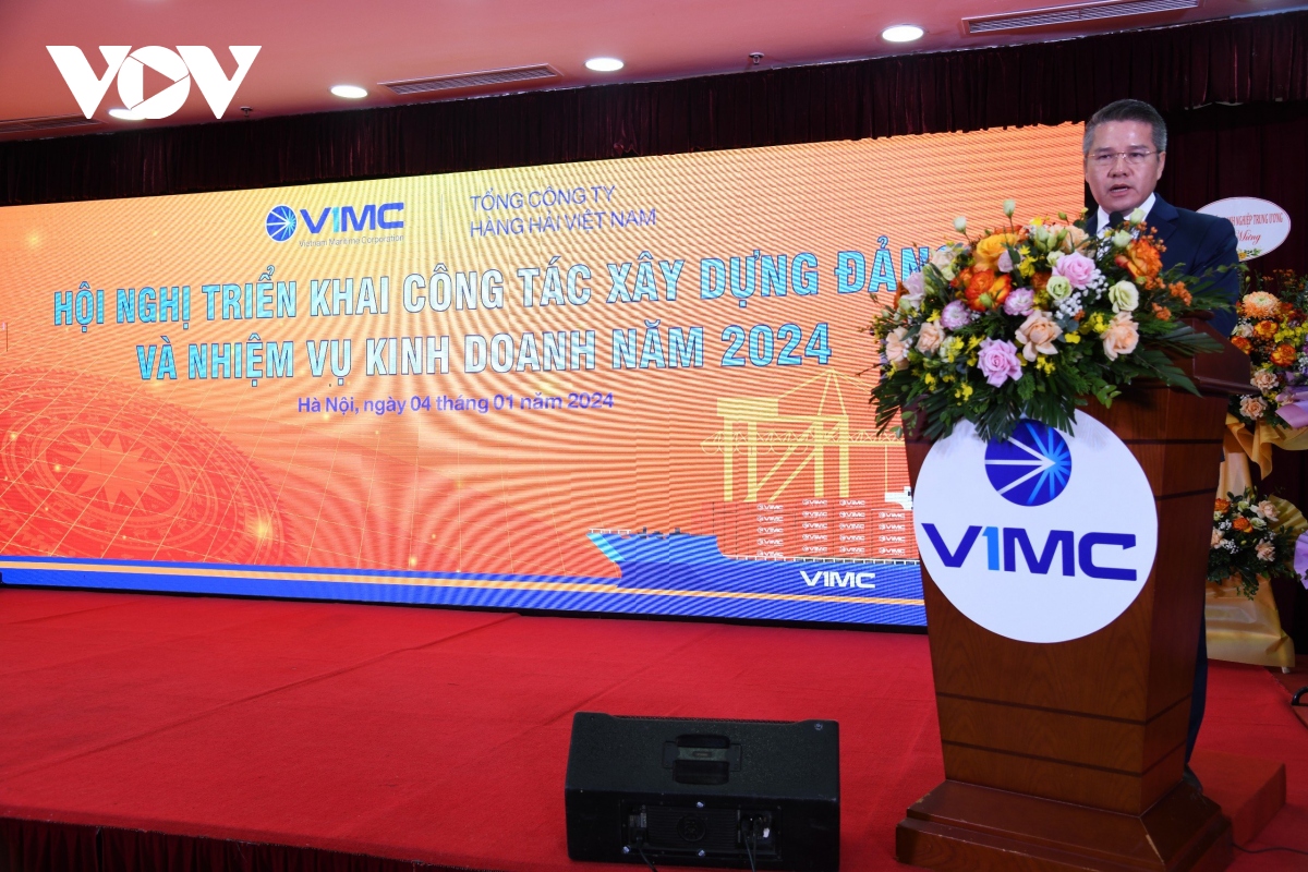 Ông Nguyễn Cảnh Tĩnh, Tổng Giám đốc VIMC cho biết Tổng công ty đã hoàn thành cao nhất các mục tiêu đã đề ra.